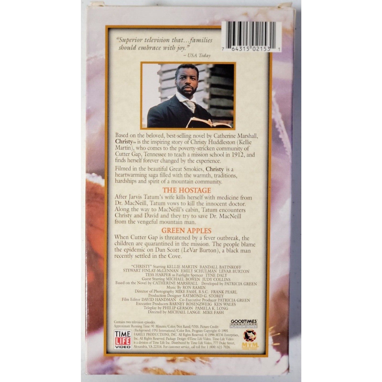 Christy (VHS) The Hostage/Green Apples