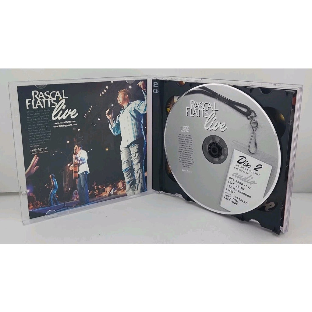 Live by Rascal Flatts (CD, Sep-2003, Lyric Street)