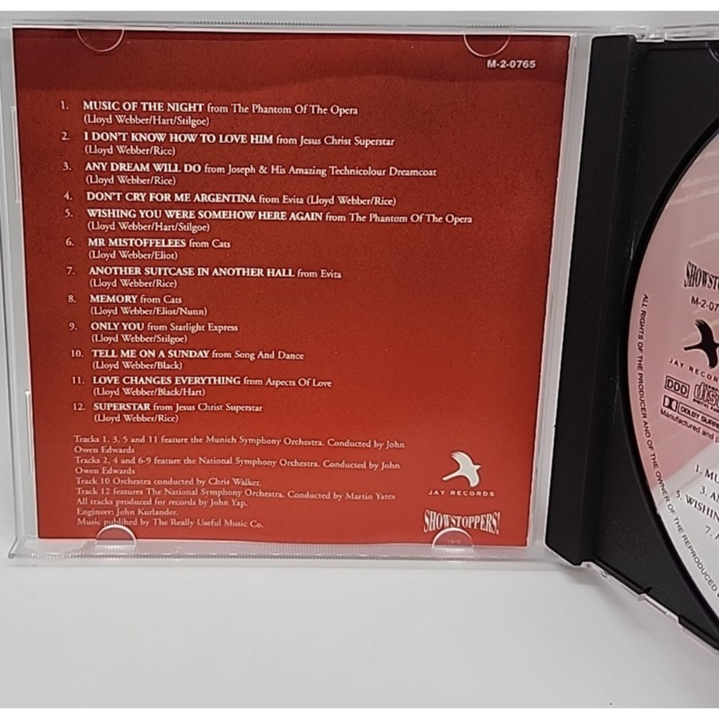 Hit Songs of by Andrew Lloyd Webber (CD, 1995)