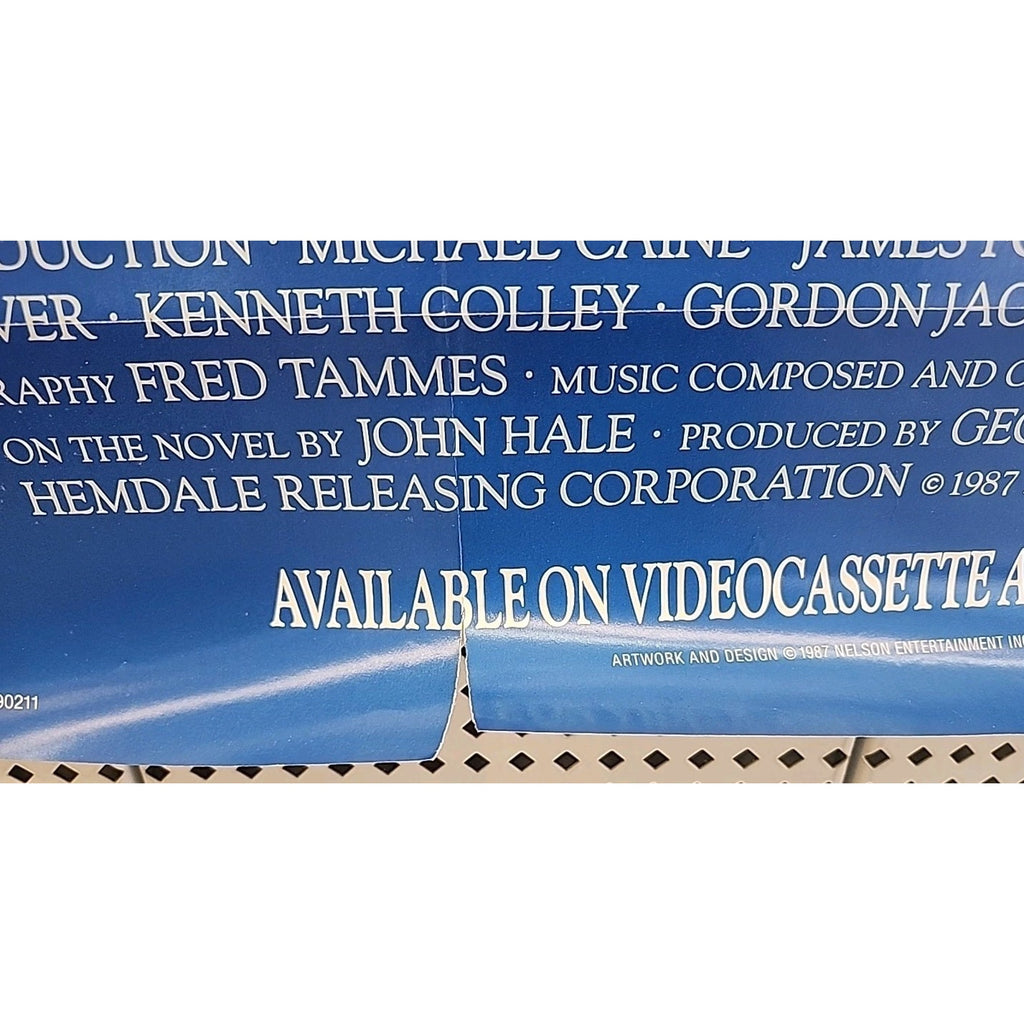 1987 Whistle Blower Home Video Movie Poster 26X40 Rolled 1 Sheet Michael Caine