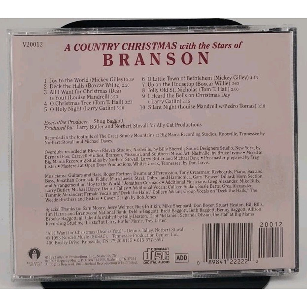 CD - A Country Christmas With The Stars Of Branson