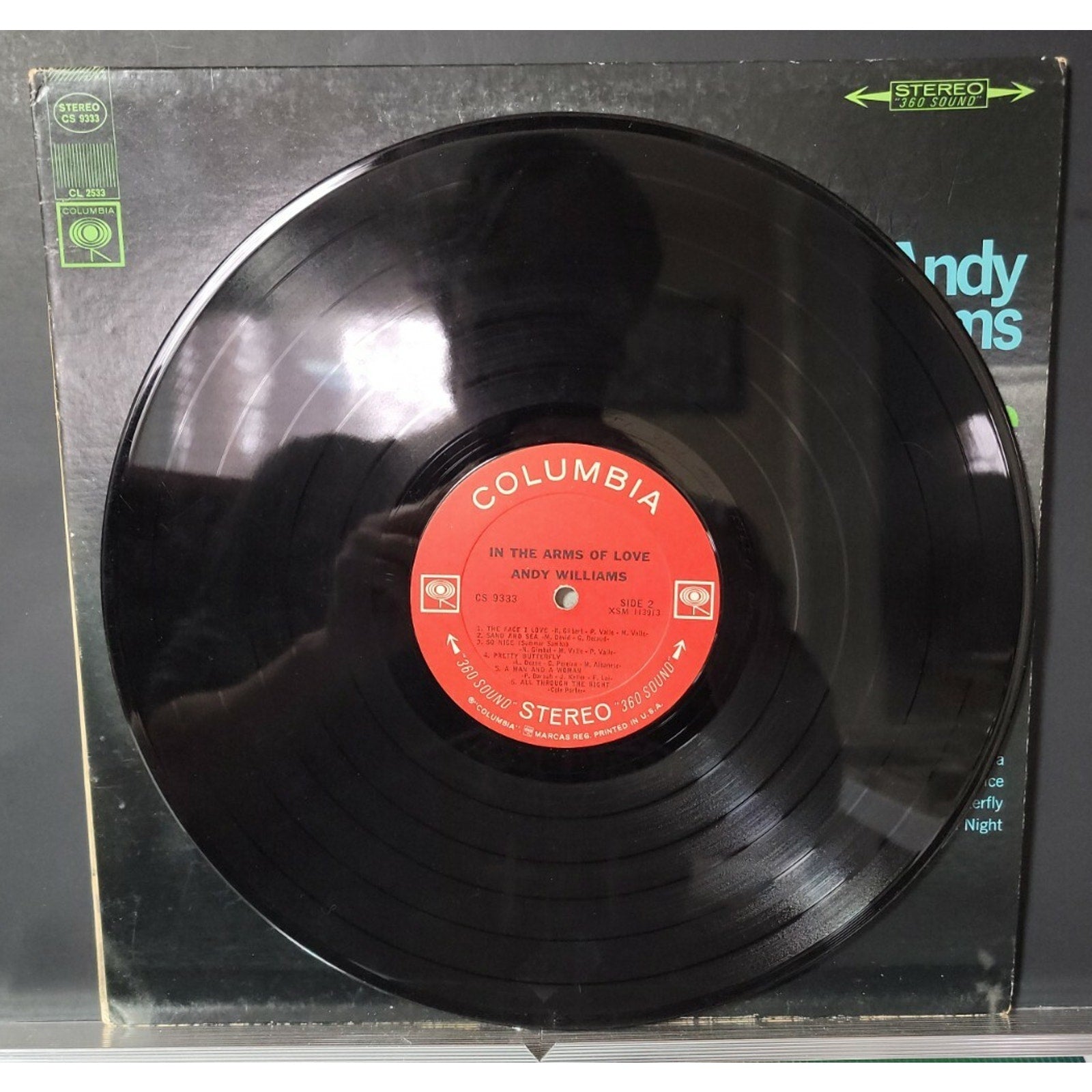 Andy Williams ‎– In The Arms Of Love (Vinyl)