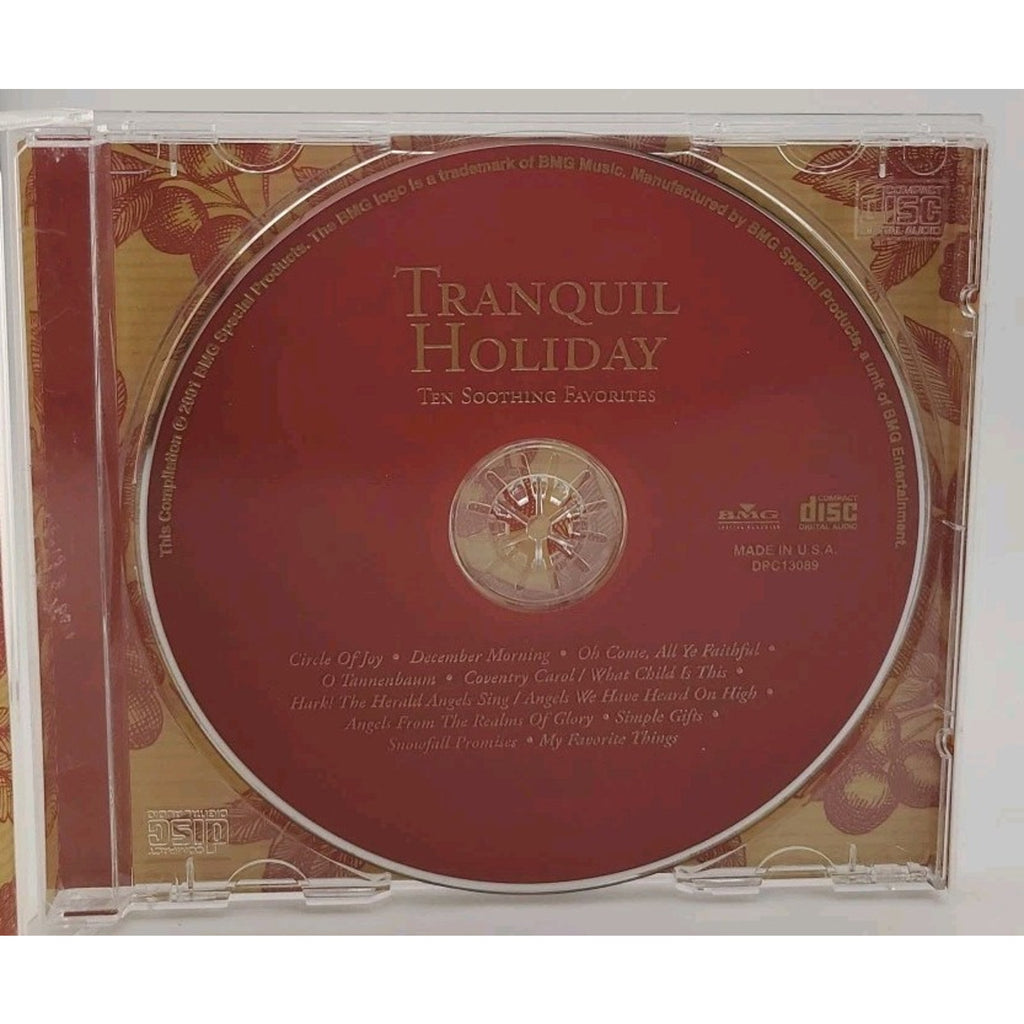 Tranquil Holiday- Ten Soothing Favorites To Bring Peace To The Season CD