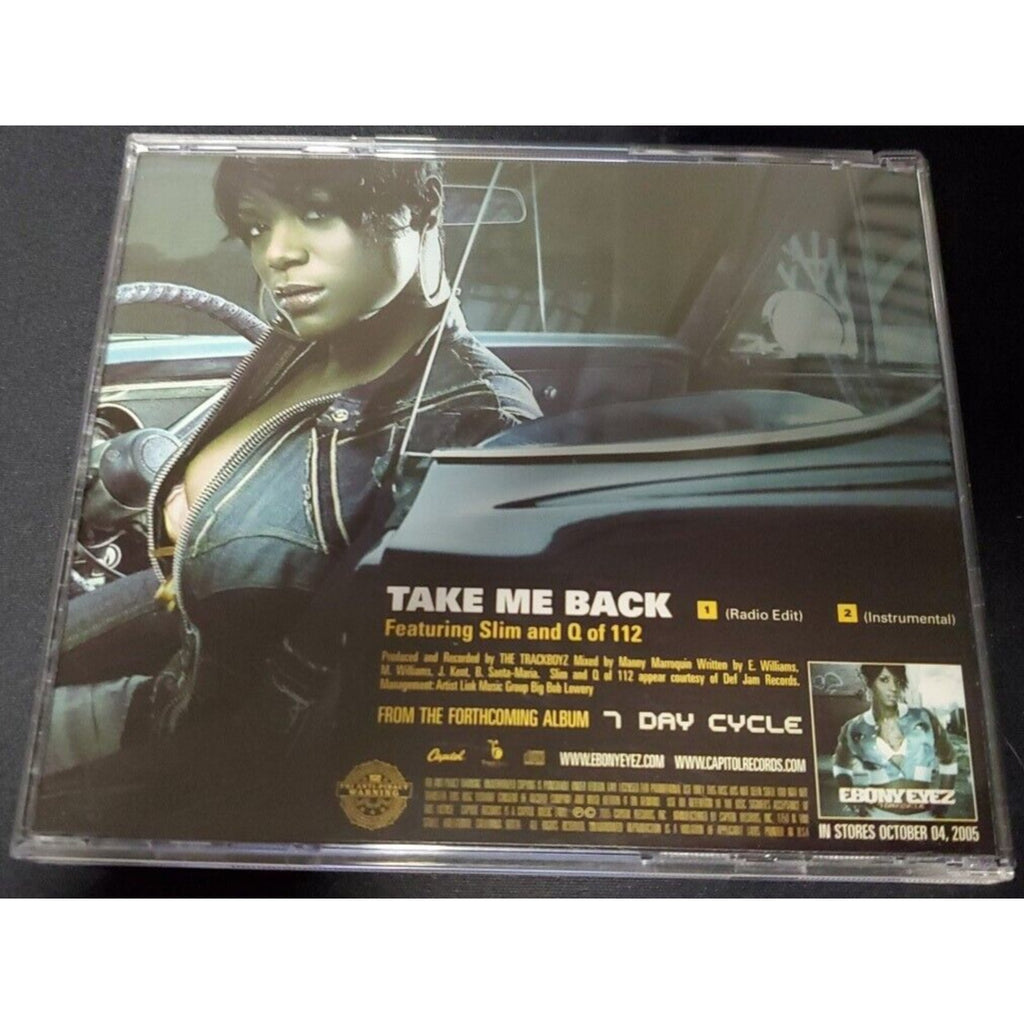 Ebony Eyez Take Me Back - Single - (CD)