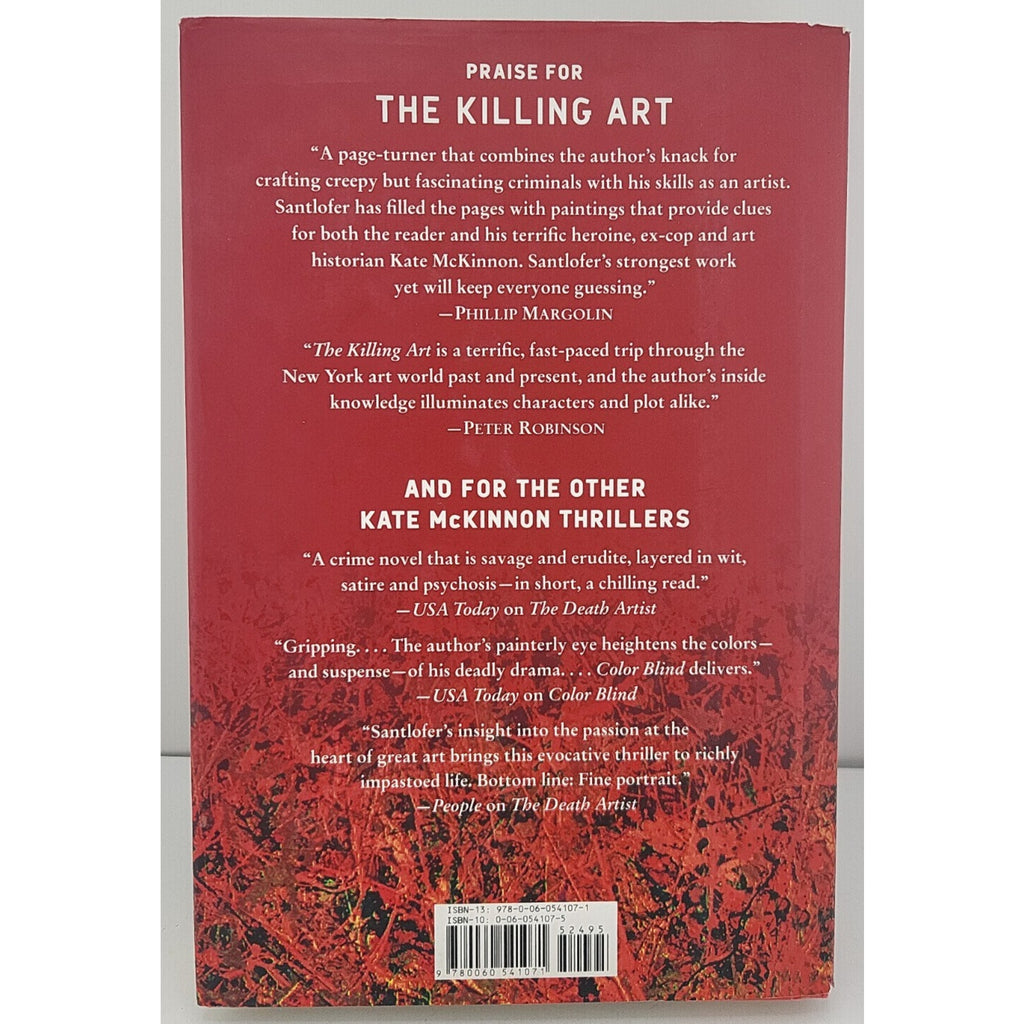 Killing Art : A Novel of Suspense by Jonathan Santlofer (2005, Hardcover)