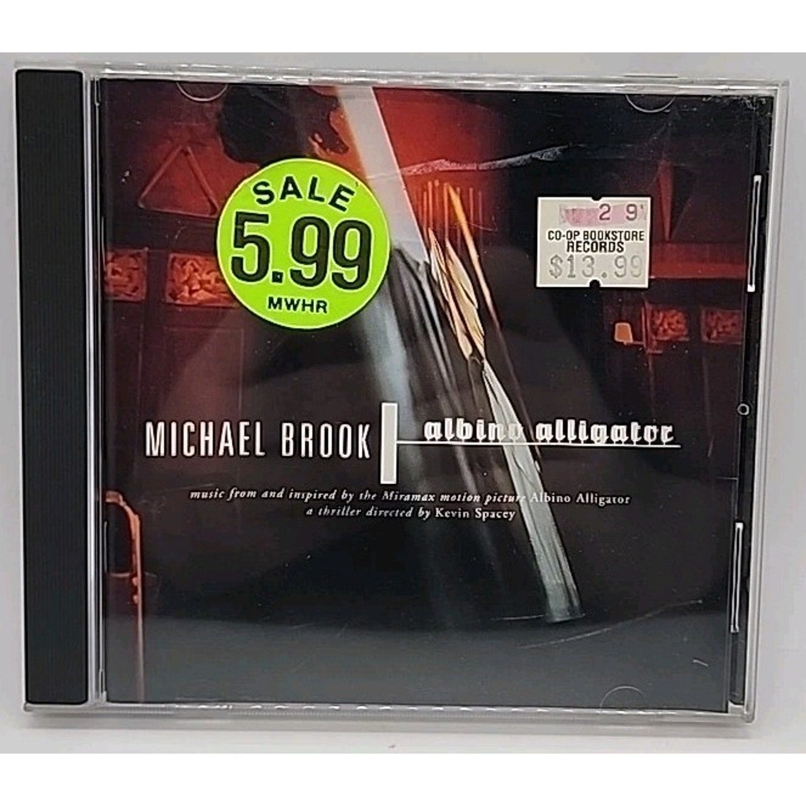 Michael Brook CD Albino Alligator Soundtrack