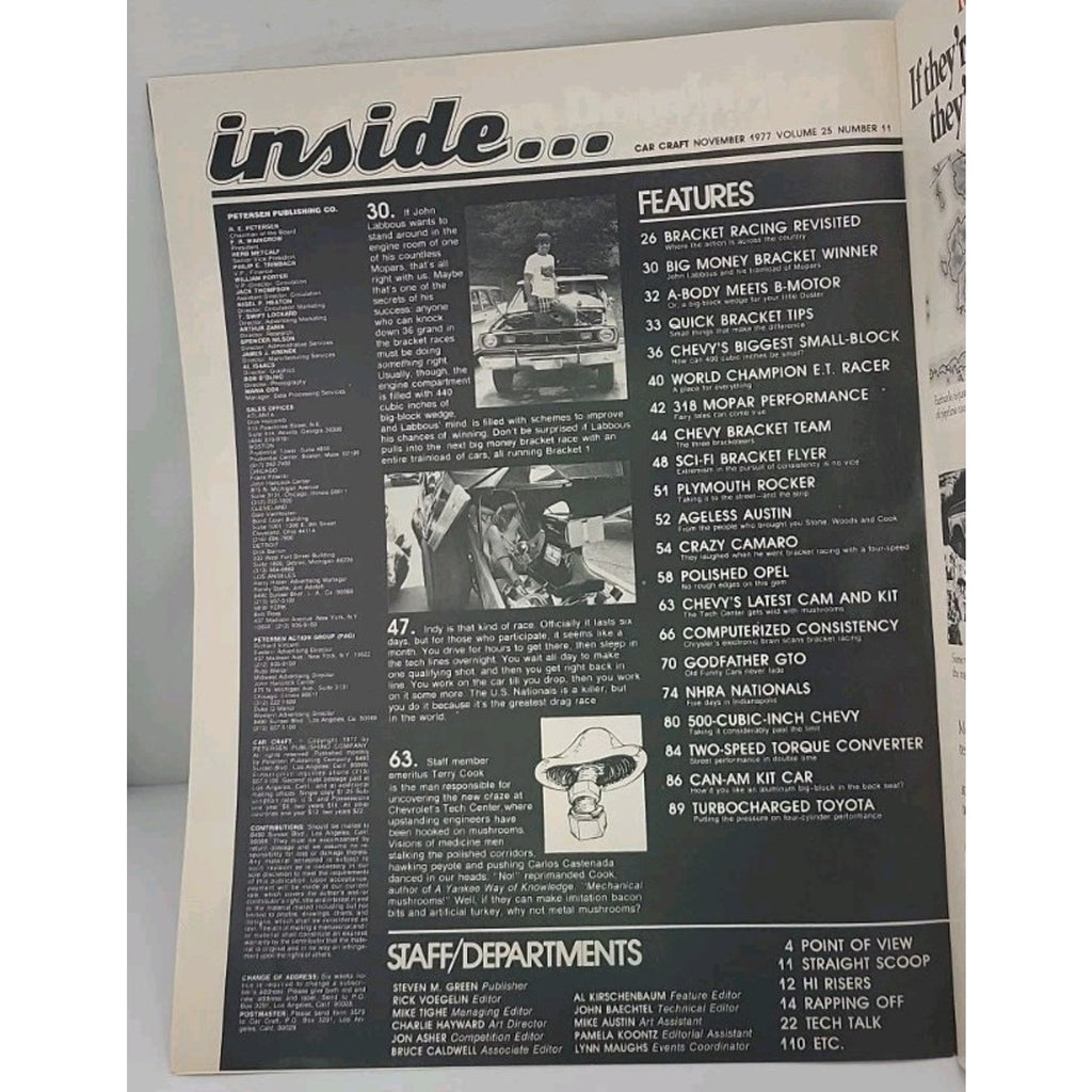 Car Craft Magazine - November 1977 - Volume 25 Number 11