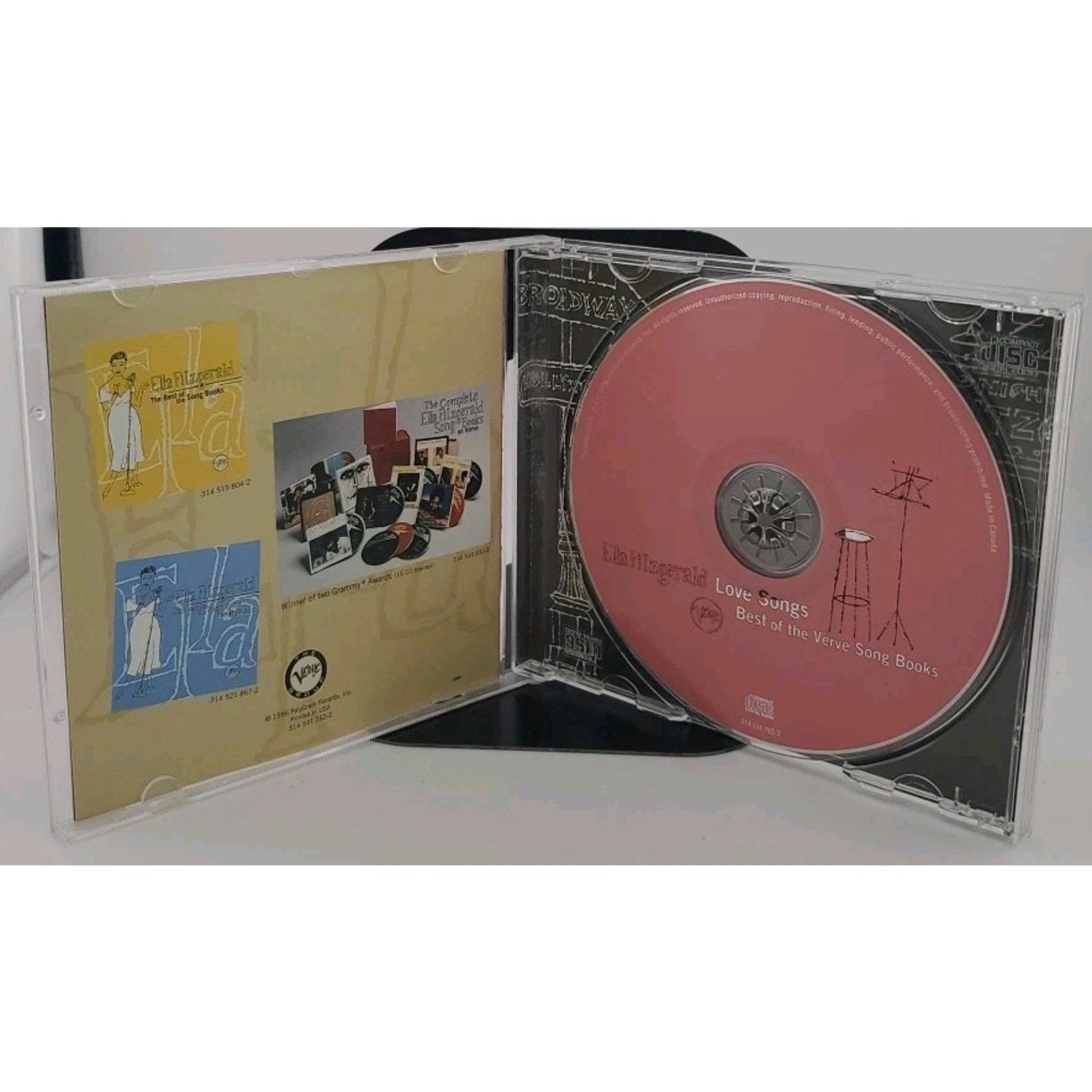 Love Songs: Best of Verve Songbooks by Ella Fitzgerald (CD, 1996)