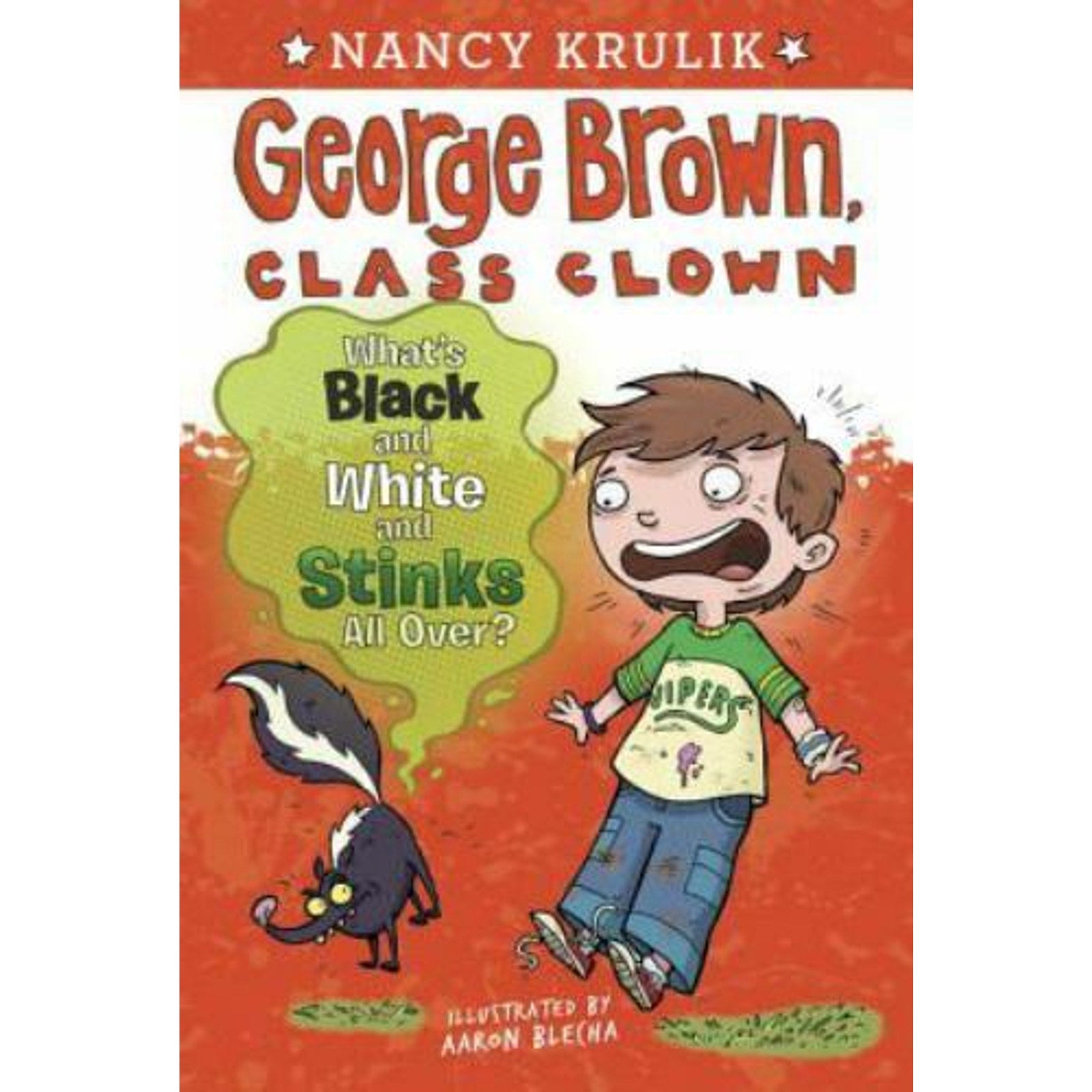 JK5- George Brown, Class Clown: What's Black and White and Stinks All Over?