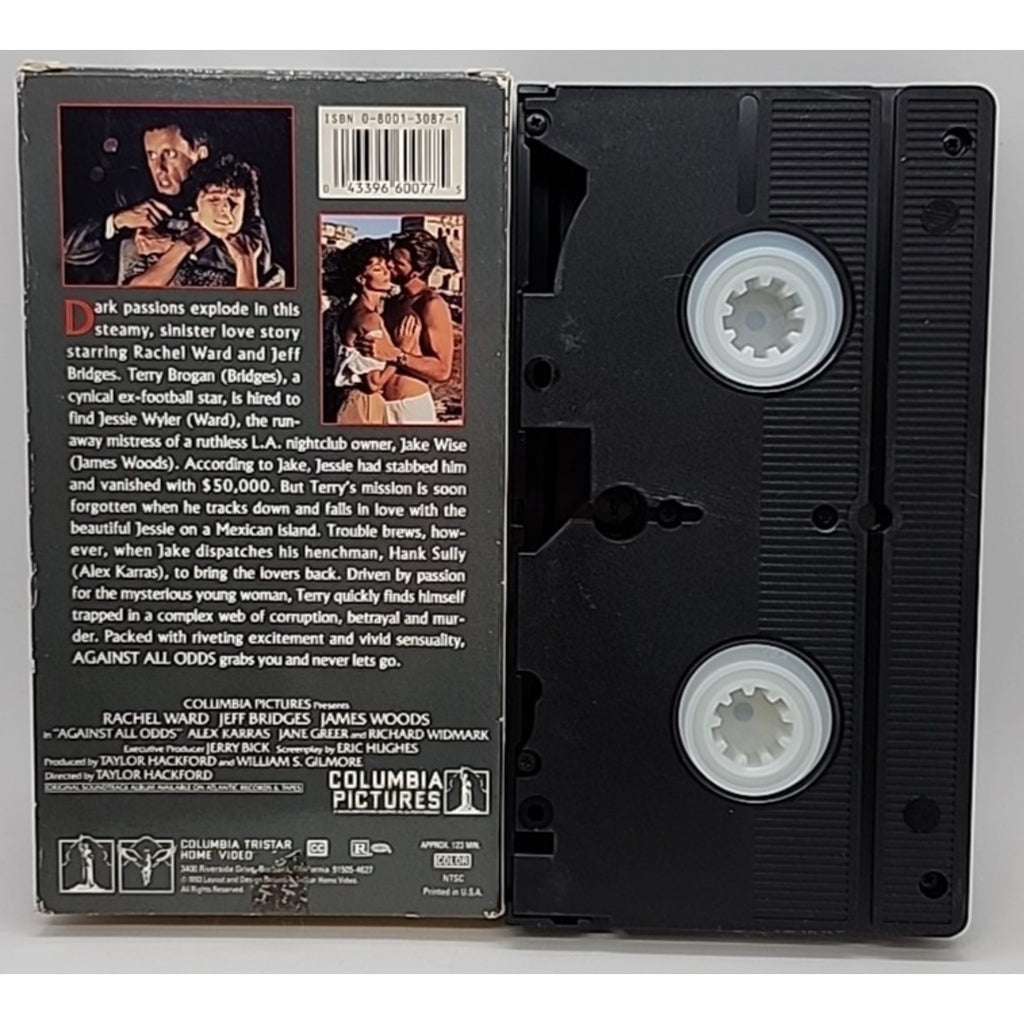 Against All Odds (VHS, 1996, Closed Caption)