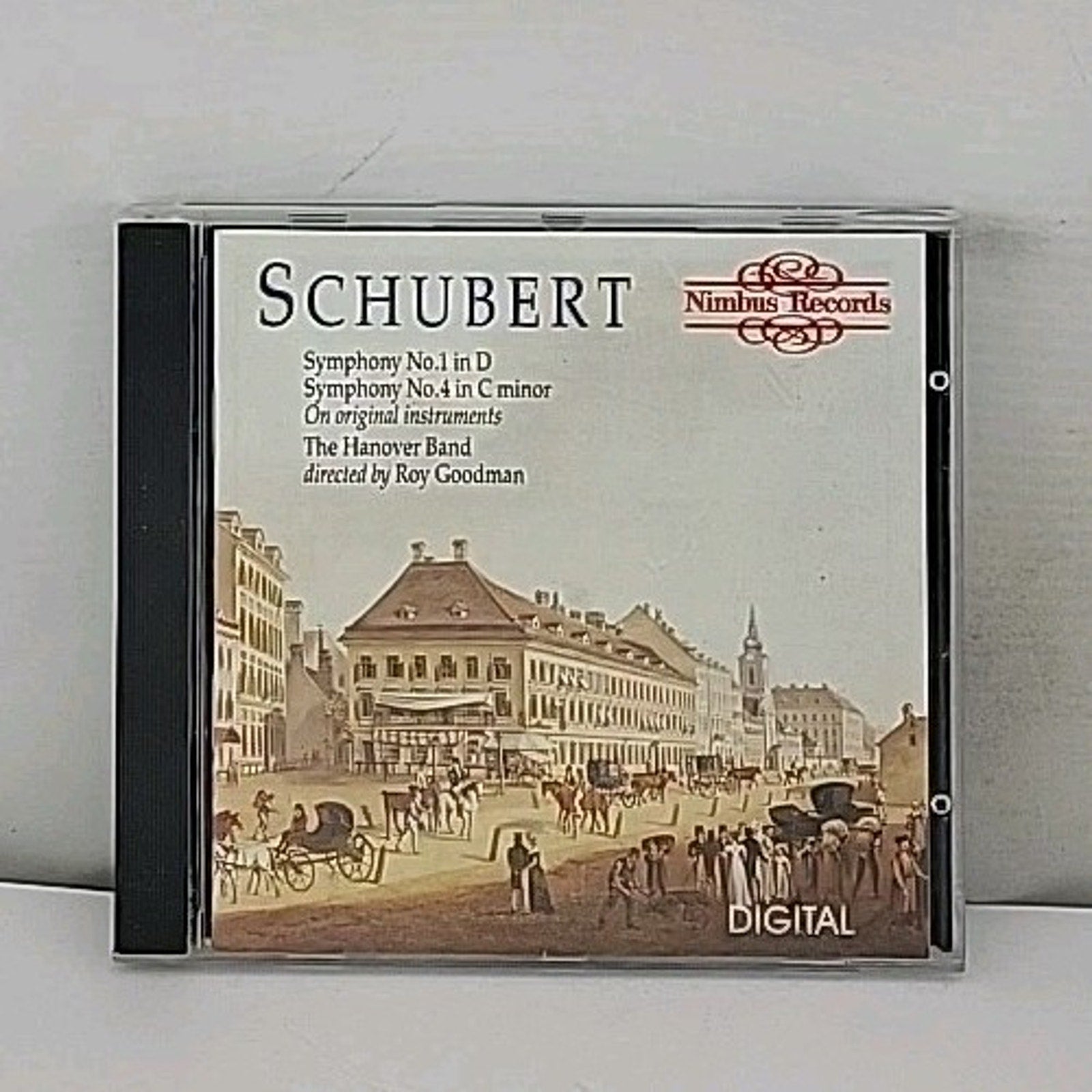 Schubert~ Symphony No. 1 & No. 4 ~ Hanover Band ~ Nimbus CD.