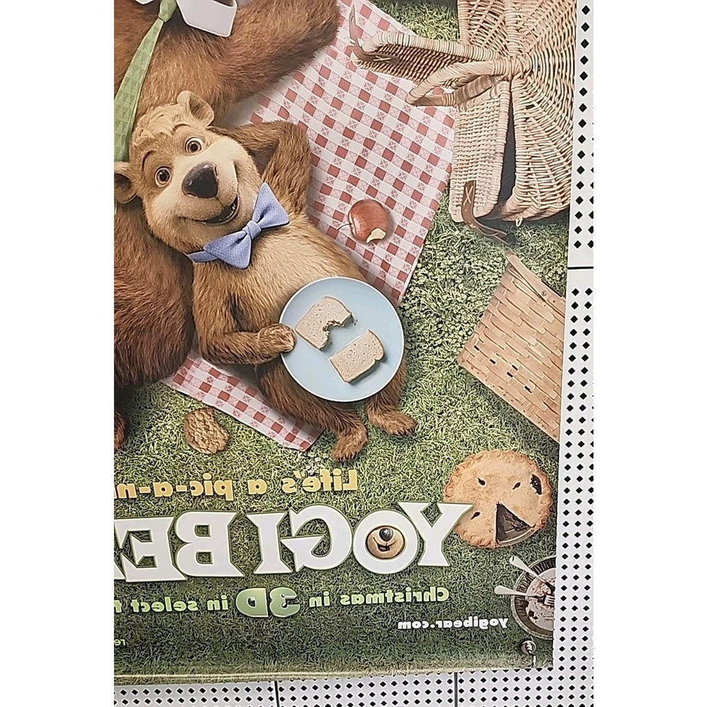 Yogi Bear Movie Poster 2 Sided Original Advance 27x40 Justin Timberlake