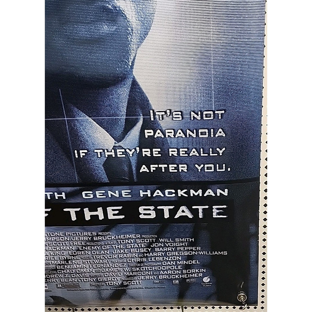 Enemy of the State Movie Poster - Will Smith - 40 x 26 Rolled