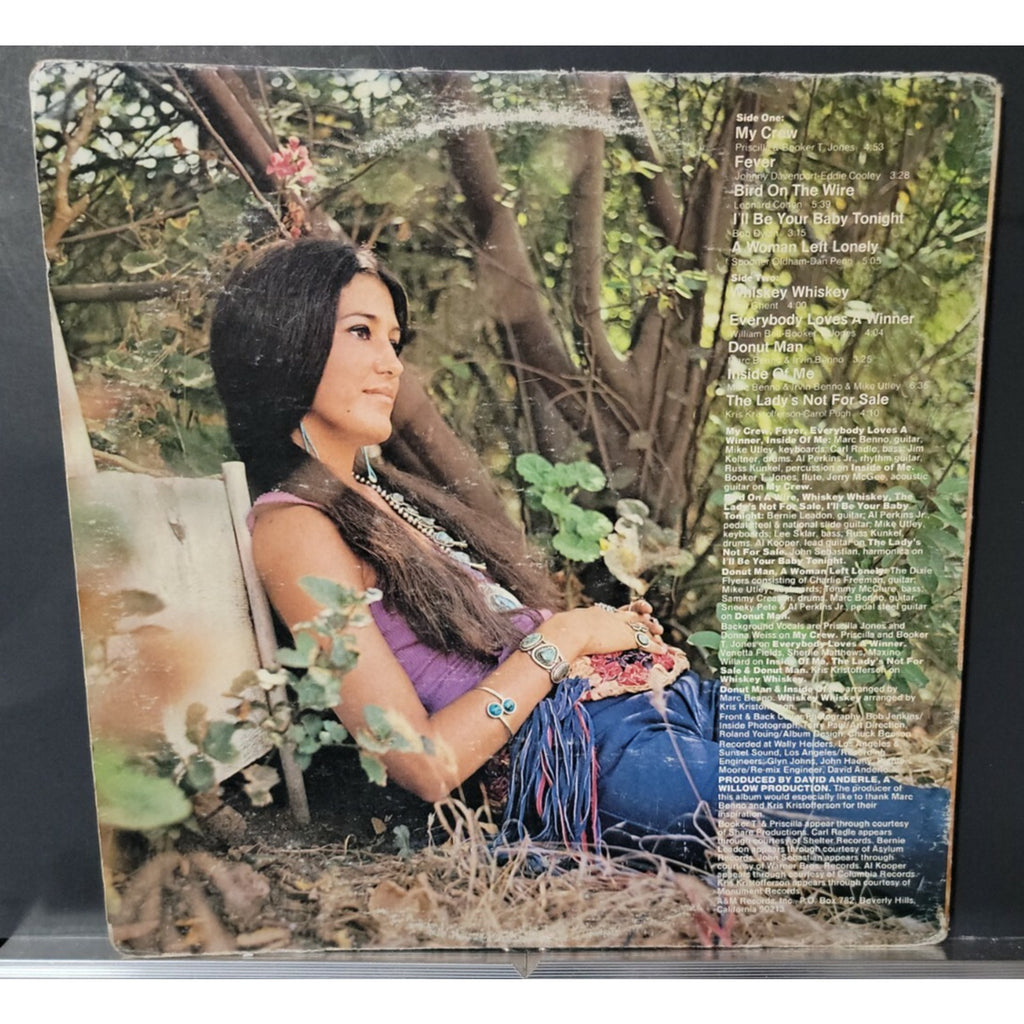 Rita Coolidge ‎– The Lady's Not For Sale (Vinyl)
