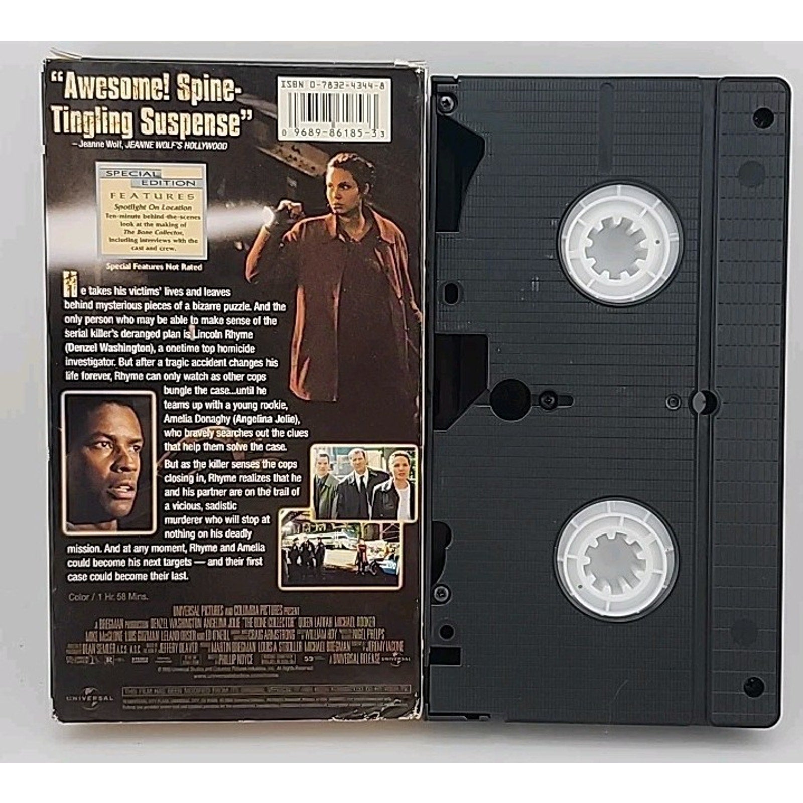 The Bone Collector (VHS, 2000, Special Edition)