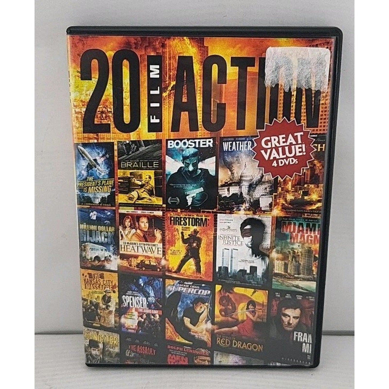 20 Film Action (DVD, 2013, 4-Disc Set)