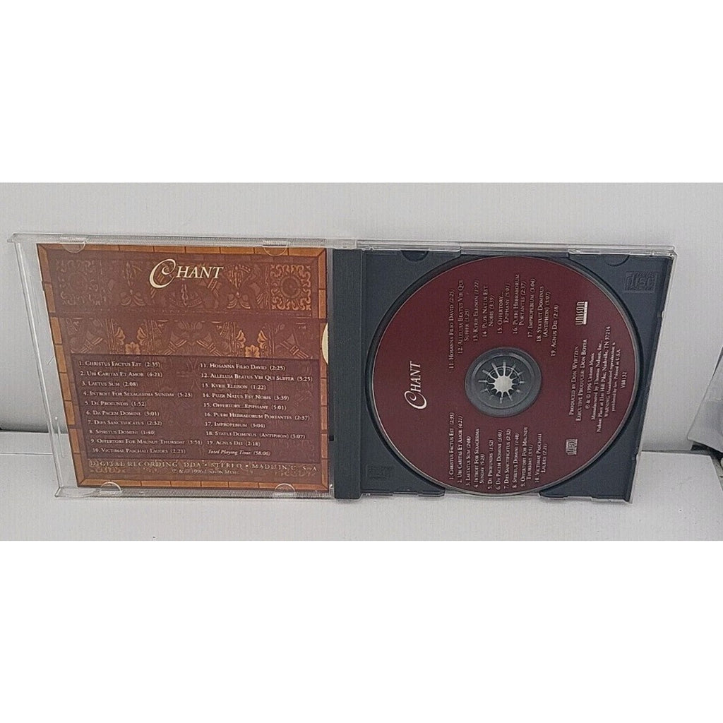 The Masterpiece Collection Chant CD