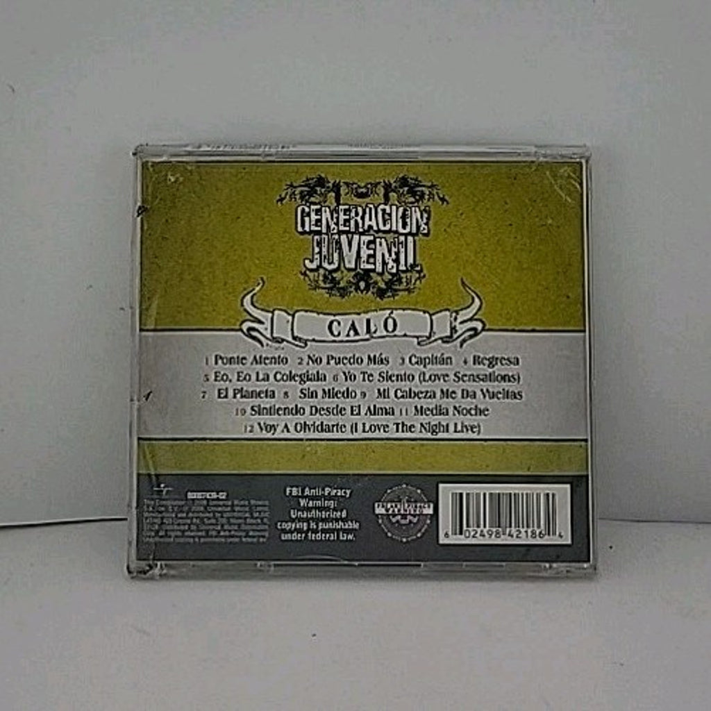 Generacion Juvenil by Calo (CD, 2006) *Brand New*