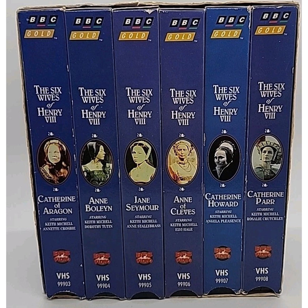 The Six Wives of Henry VIII Complete Set (VHS, 1992, 6-Tape Set)