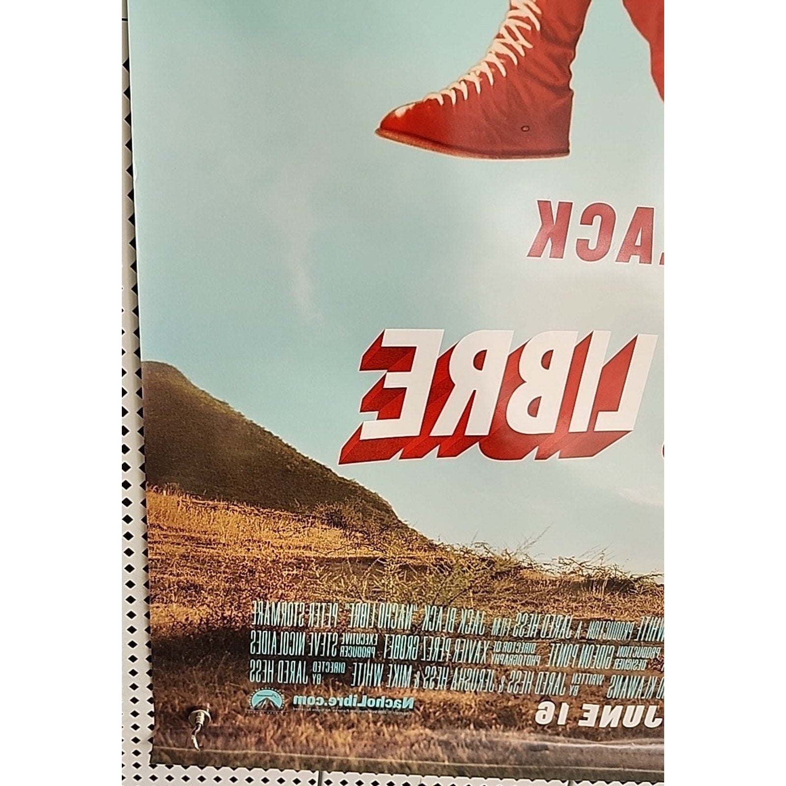 Nacho Libre - Original DS Movie Poster - 27x40 D/S 2006 Adv B Jack Black