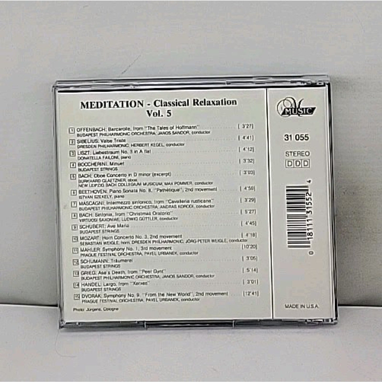 Classical Relaxation - Meditation Vol. 5 by Various (CD, 1998)