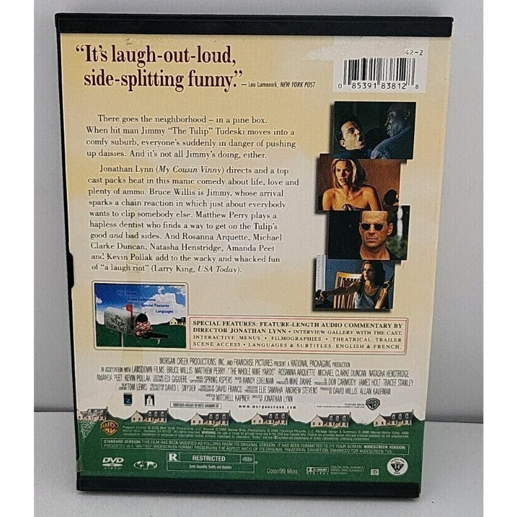 Whole Nine Yards (DVD, 2000) *Snap Case*