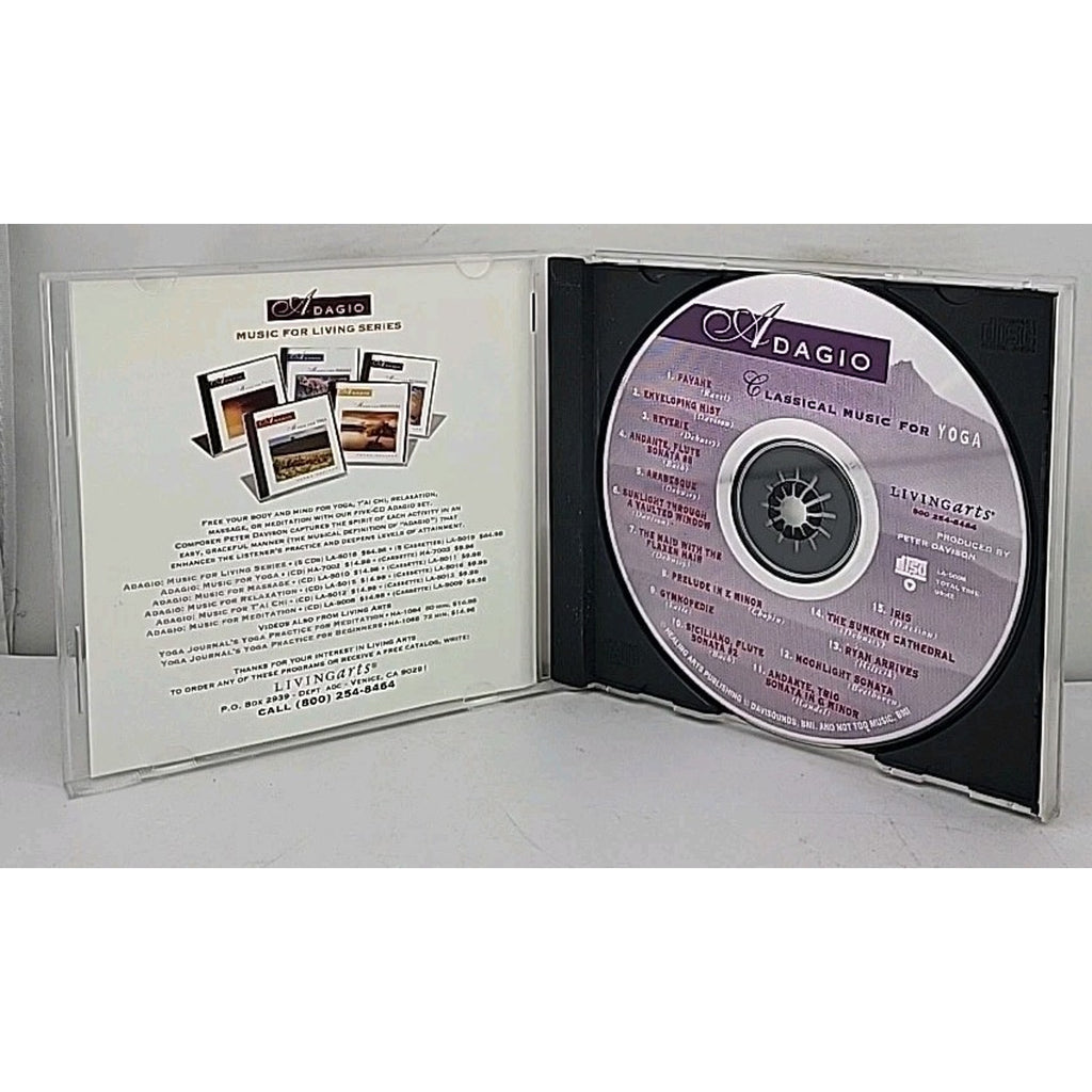 Classical Music for Yoga by Peter Davison (CD, 2000)