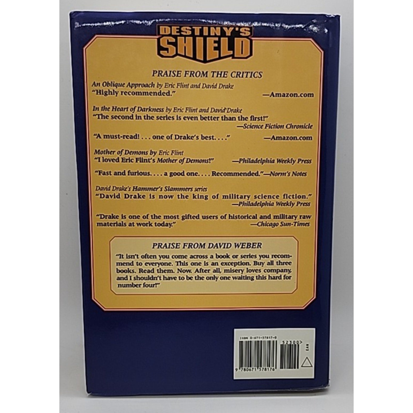 Destiny's Shield by Eric Flint and David Drake (1999, Book, Hardcover)