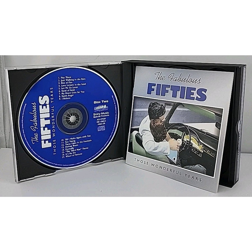 The Fabulous Fifties: Those Wonderful Years - 3 Disc CD Set W/Booklet
