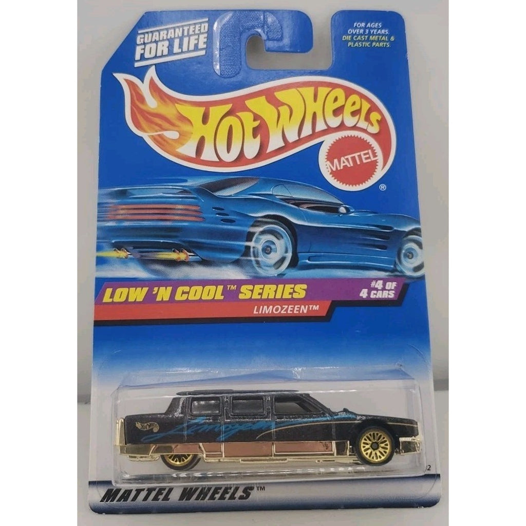 Hot Wheels Low N Cool Series # 716 Black Limozeen