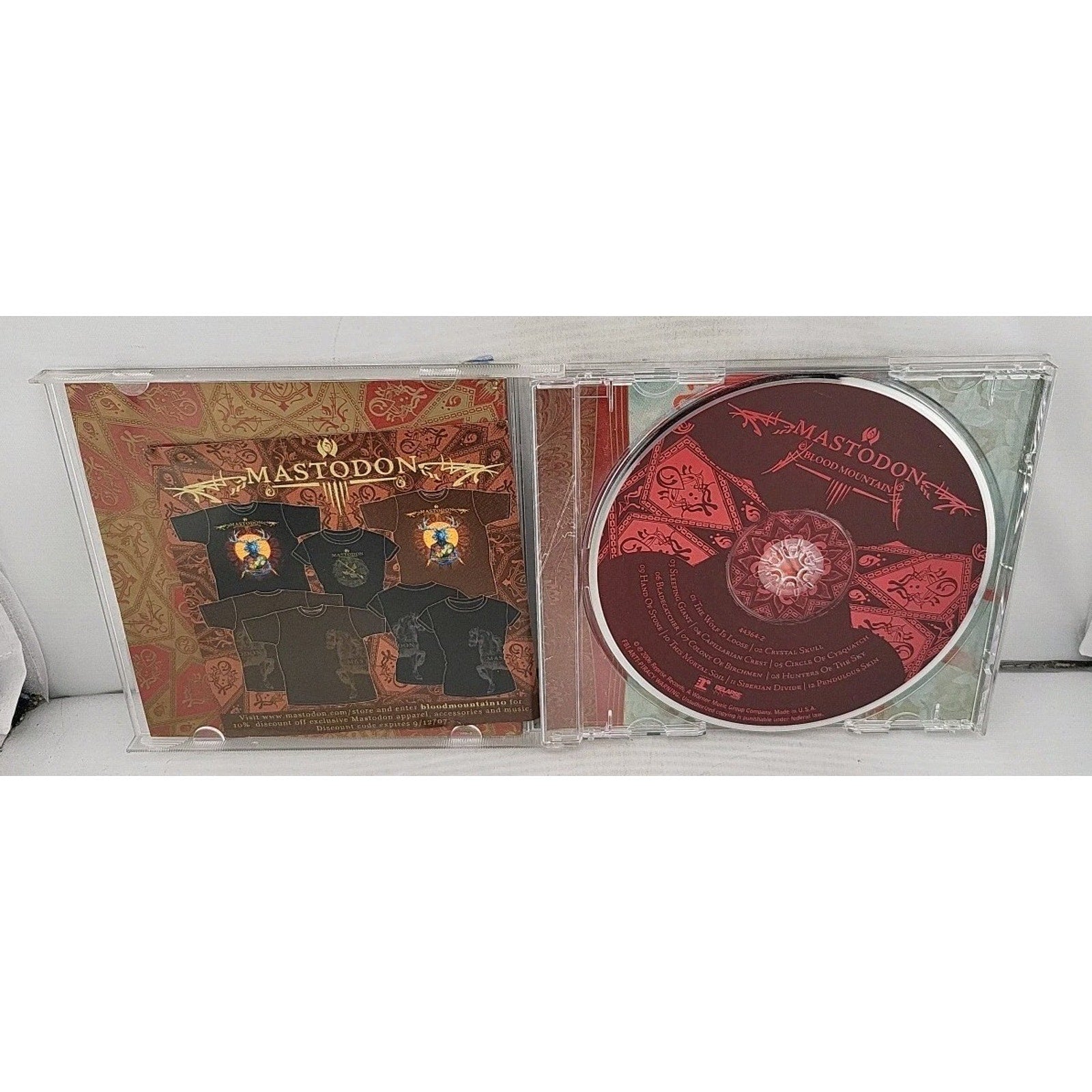 Blood Mountain by Mastodon (CD, 2006)