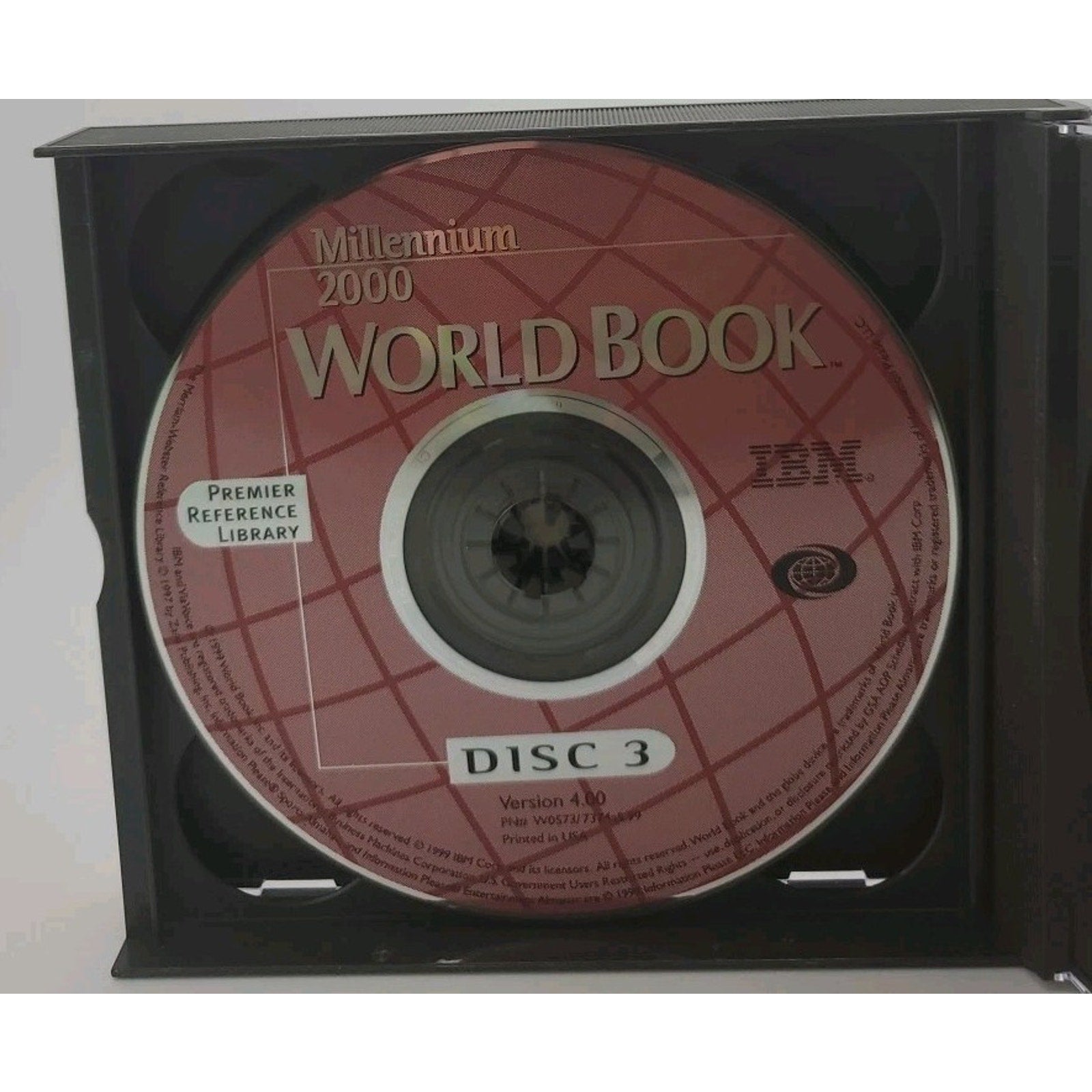 World Book Millennium 2000 Premier Reference Library Cd