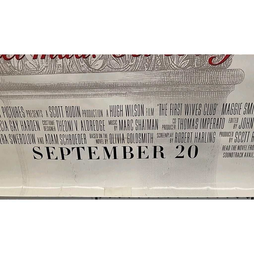 The First Wives Club (1996) Movie Poster, Original, SS Rolled 27x40
