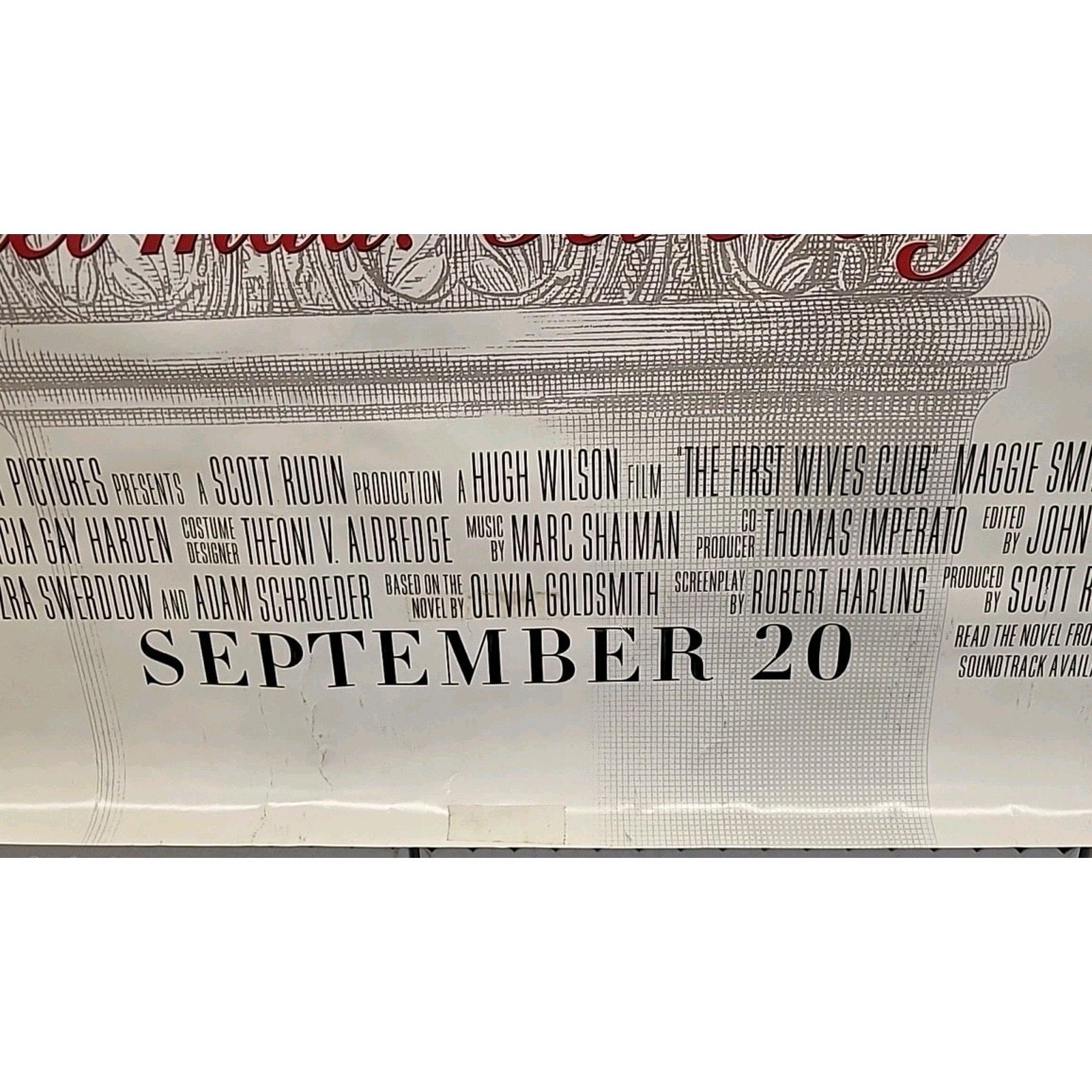The First Wives Club (1996) Movie Poster, Original, SS Rolled 27x40