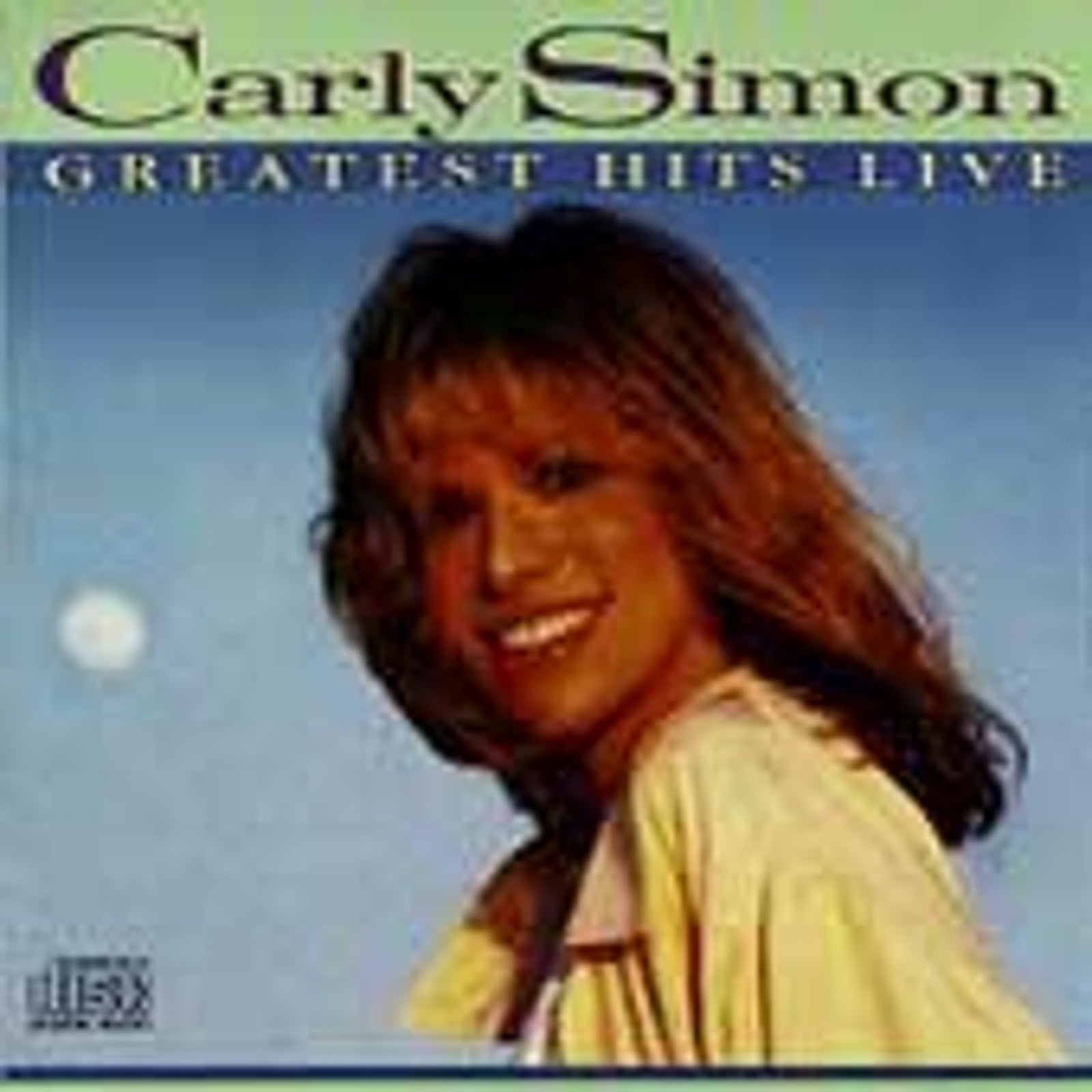 Greatest Hits Live by Carly Simon (Cassette, Arista Records)