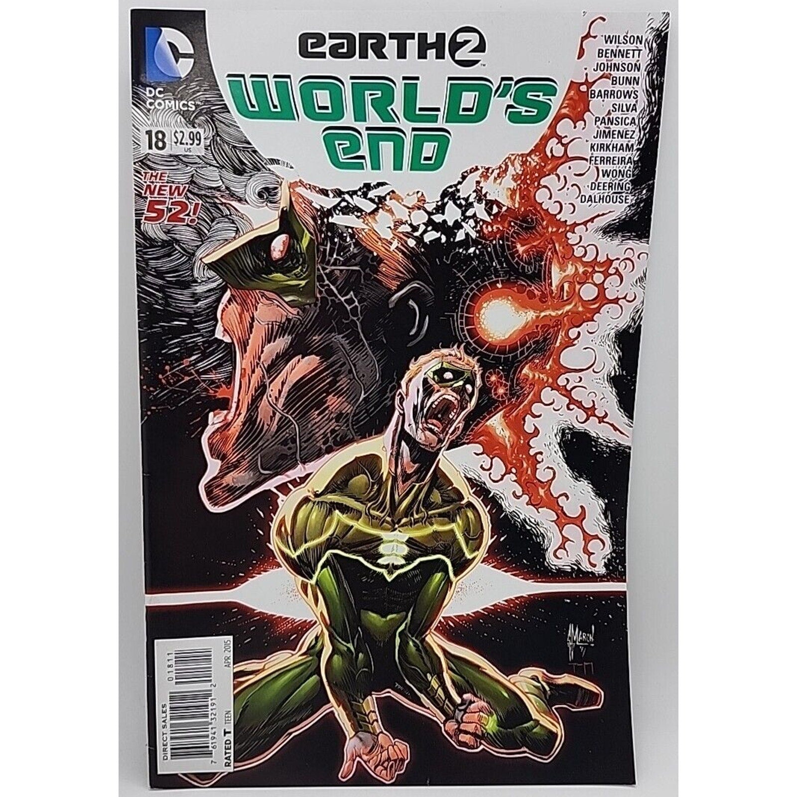 DC Comics The New 52 Earth 2 World's End #18 (2015)