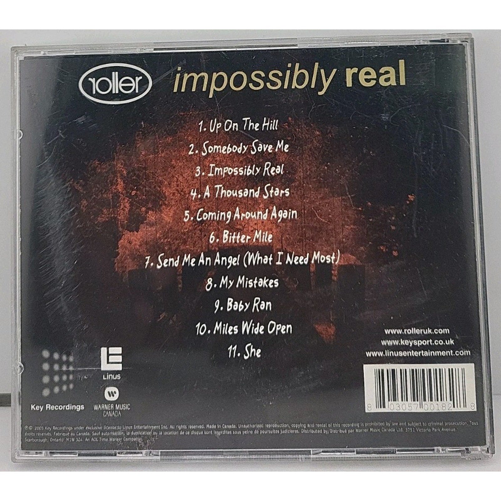 Impossibly Real by Roller (CD, 2003)