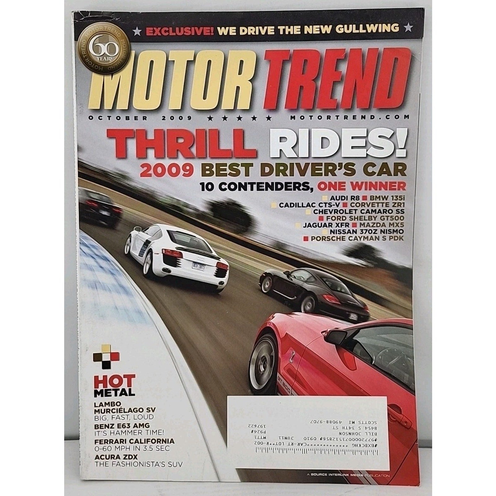 Motor Trend Magazine October 2009