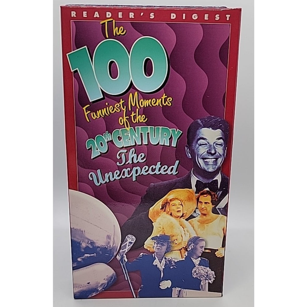 The 100 Funniest Moments of the 20th Century 3 VHS Boxed Set 1995 Readers Digest