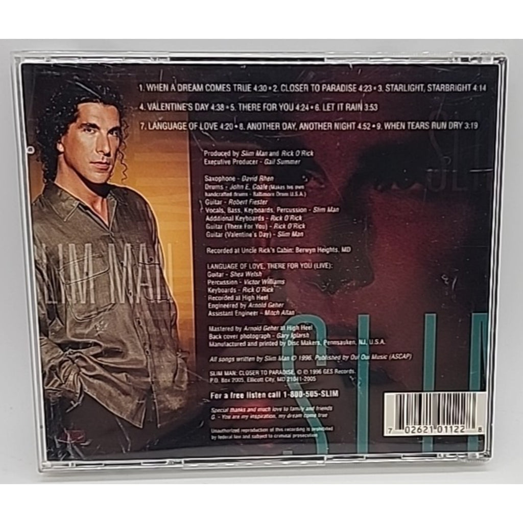 Closer to Paradise by Slim Man (CD, Nov-1998, GES Records)