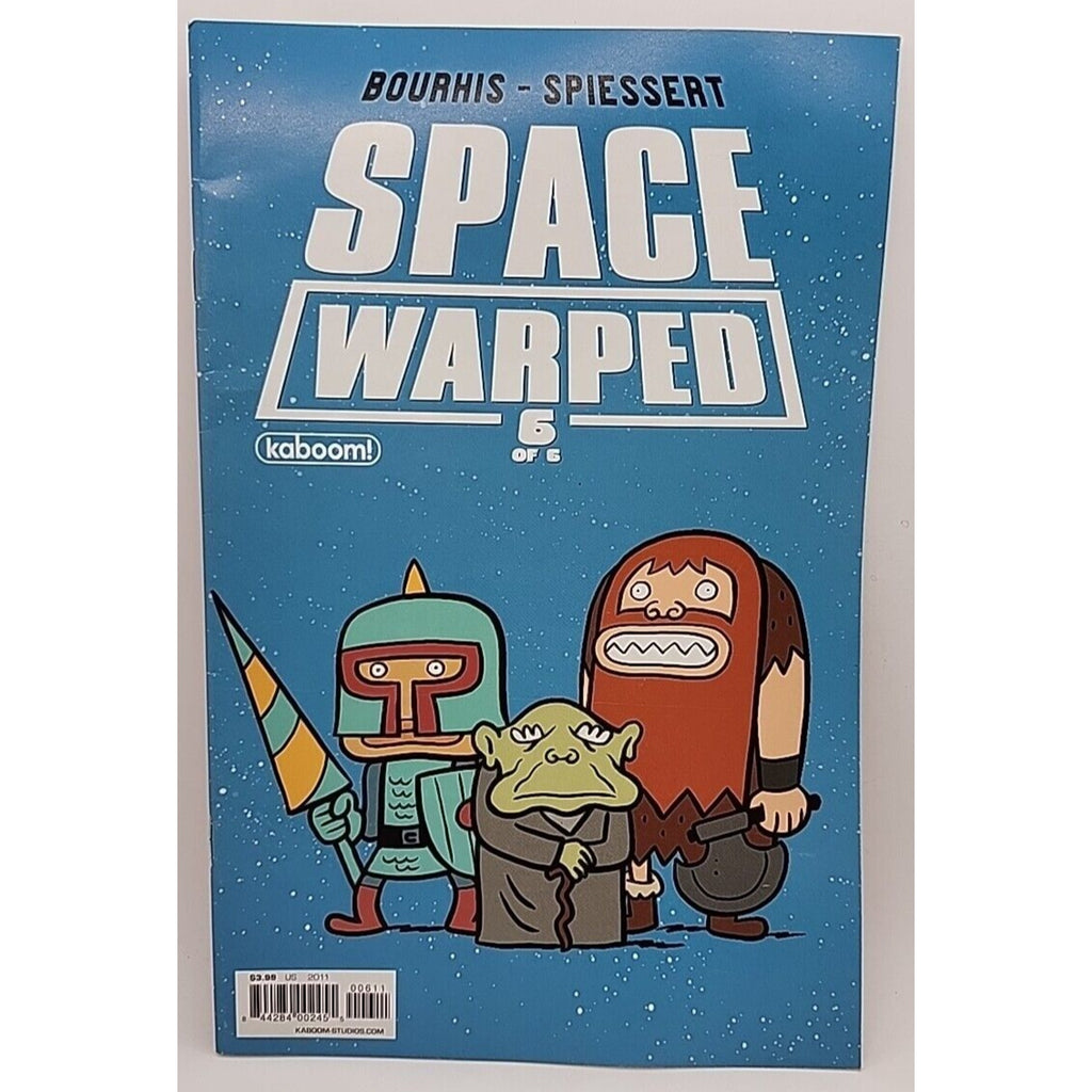 Space Warped #6 of #6 December 2011 "Dark Time In The Kingdom" Comic Book