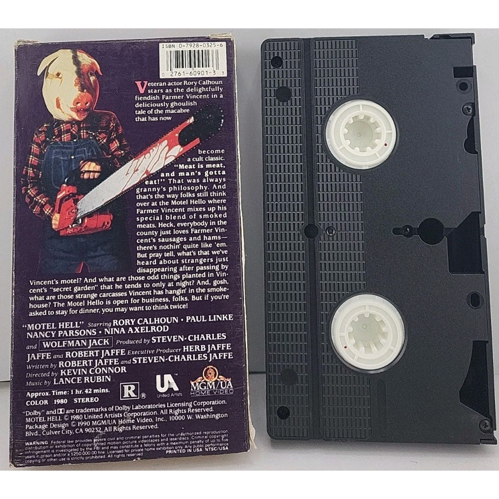 Motel Hell (VHS, 1986)
