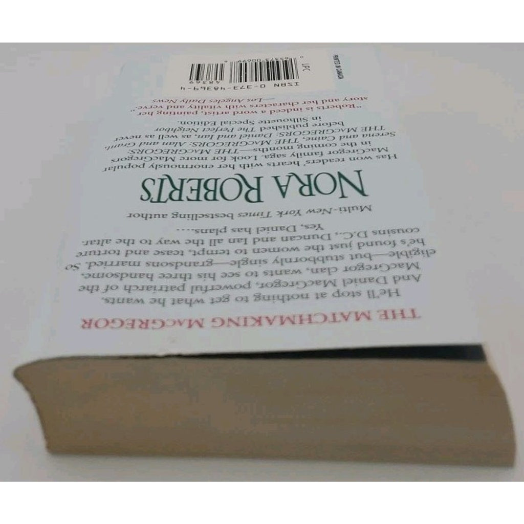 Nora Roberts The MacGregor Grooms Paperback Romance Novel 1998