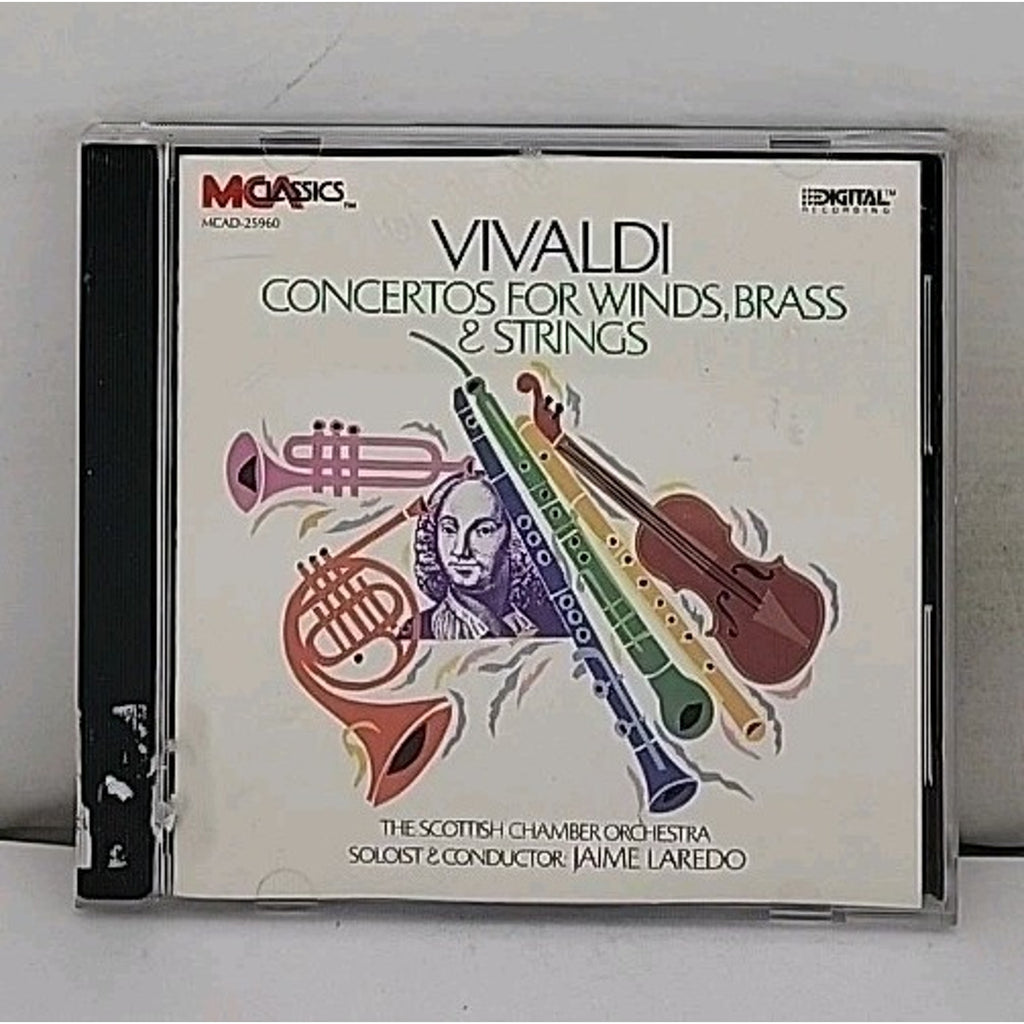Vivaldi Concertos for Winds Brass & Strings CD Scottish Chamber Orch