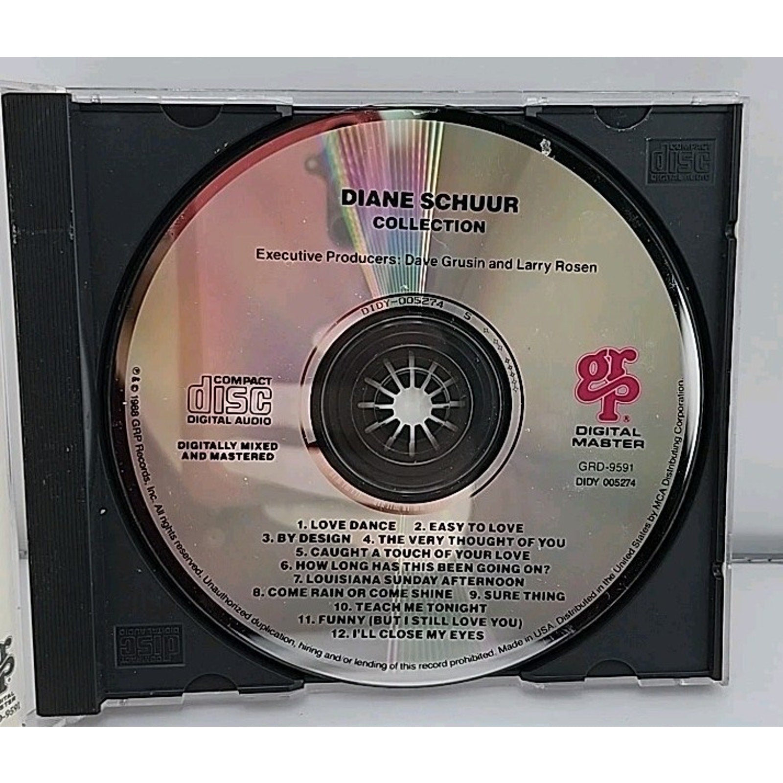 Collection by Diane Schuur (CD, 1989)