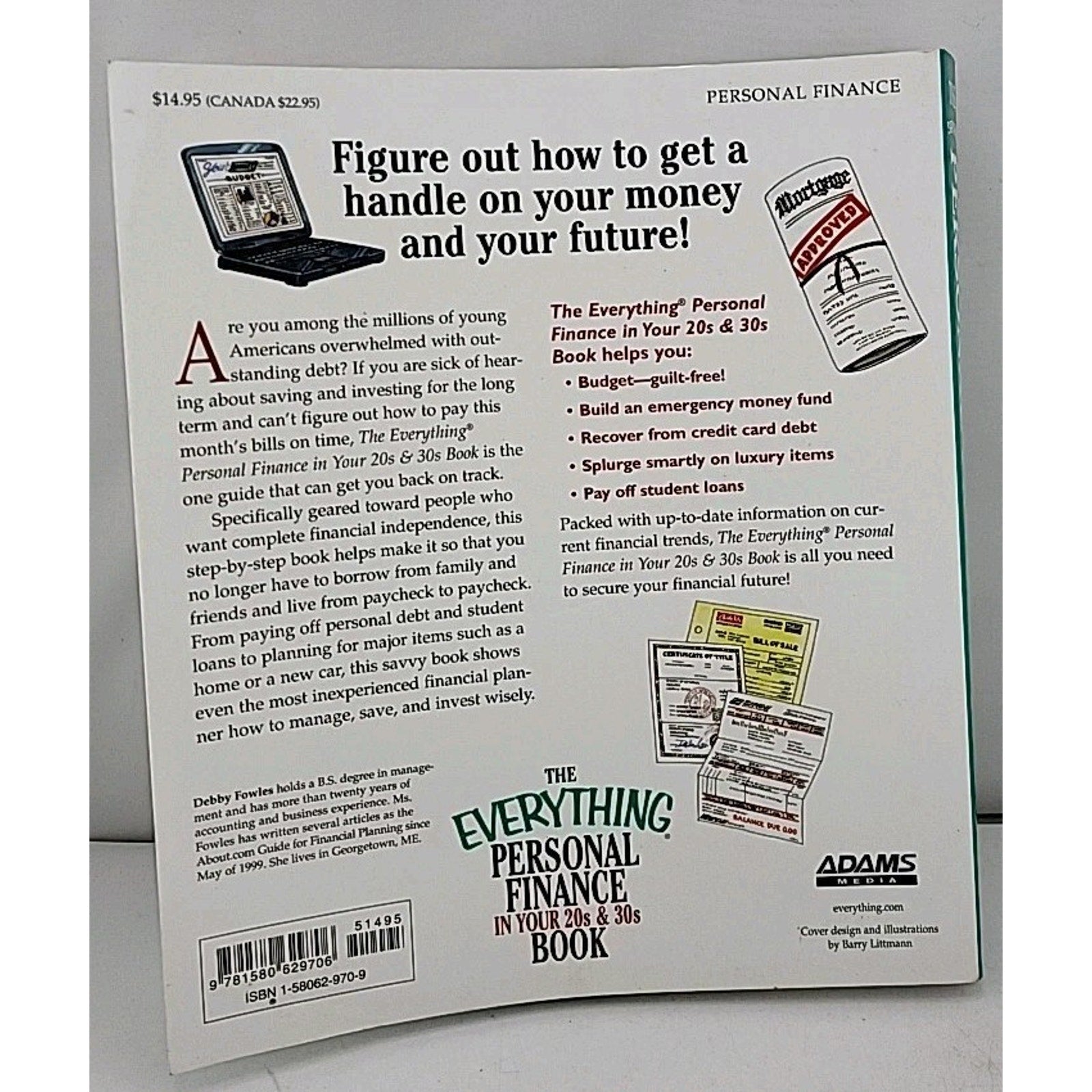 Everything® Personal Finance in Your 20s and 30s Book : Erase Your Debt,...