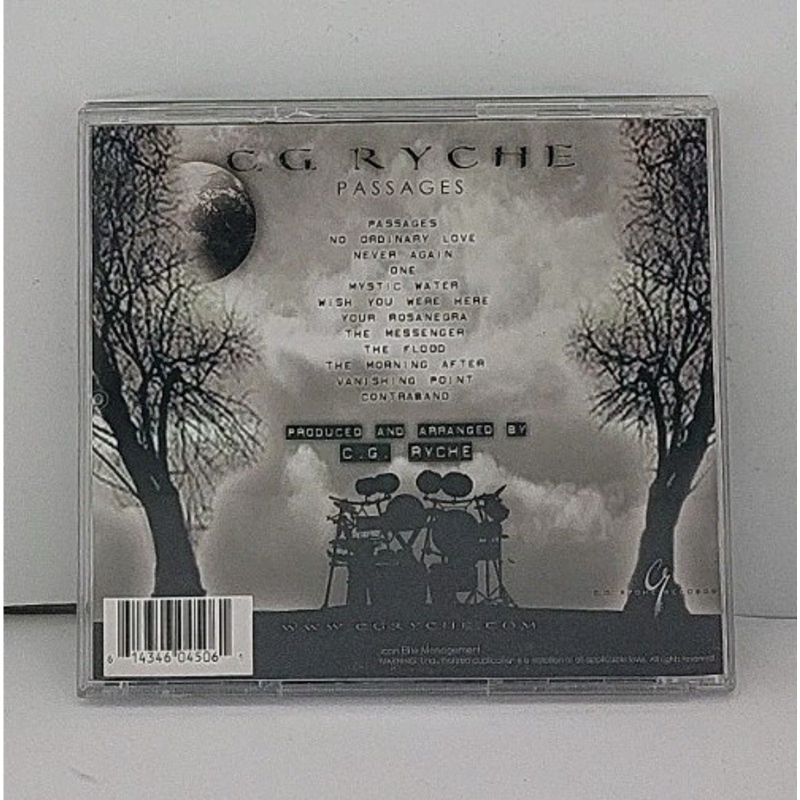 C.G.Ryche Passages Music CD Electronic Ambient