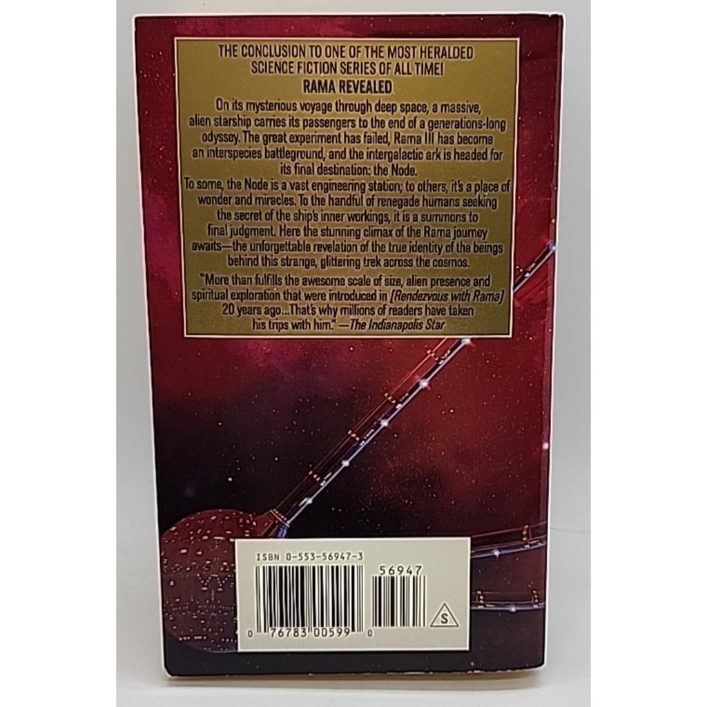Rama Revealed by Arthur C. Clarke (1995, Trade Paperback)
