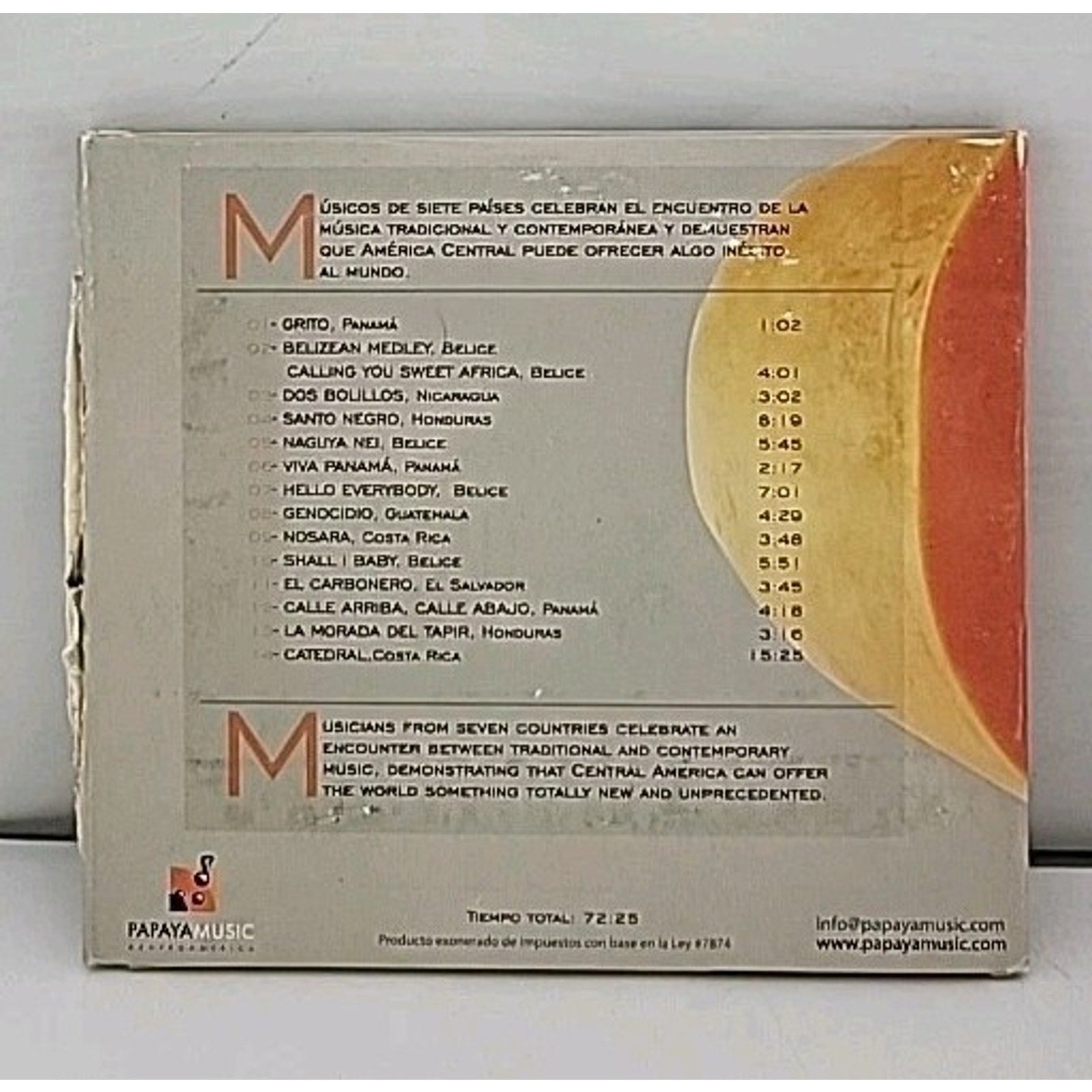 Manuel Obregon Y La Orquesta De La Papaya CD
