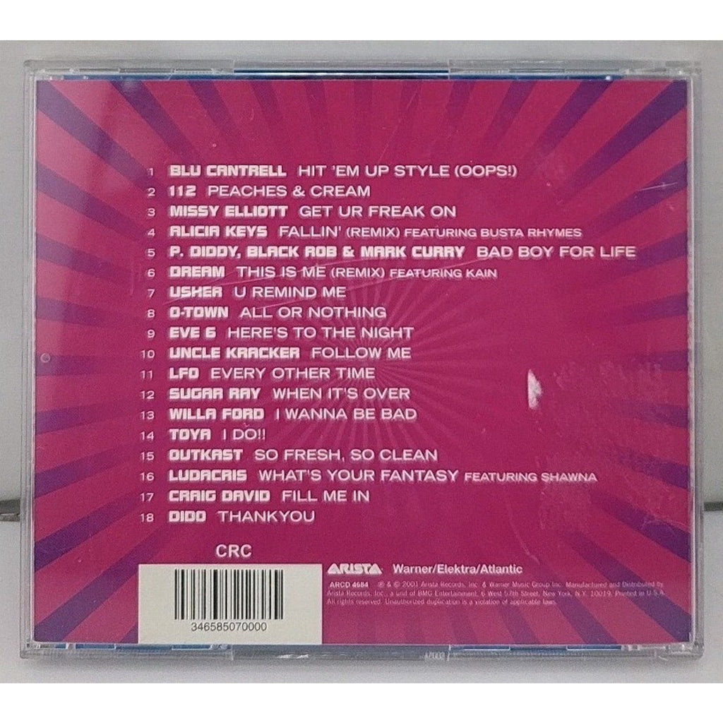 Totally Hits 2001 by Various Artists (CD, Sep-2001, Arista)